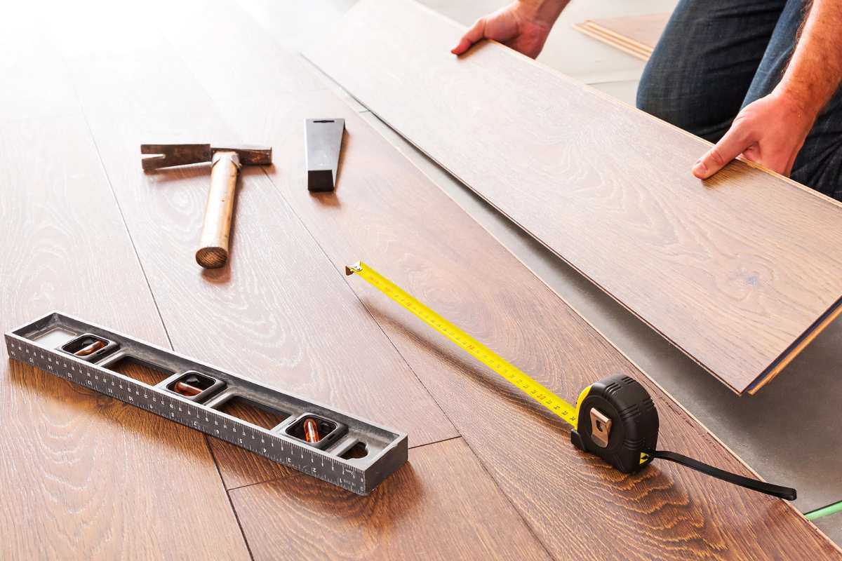Professional Installing Wood Flooring