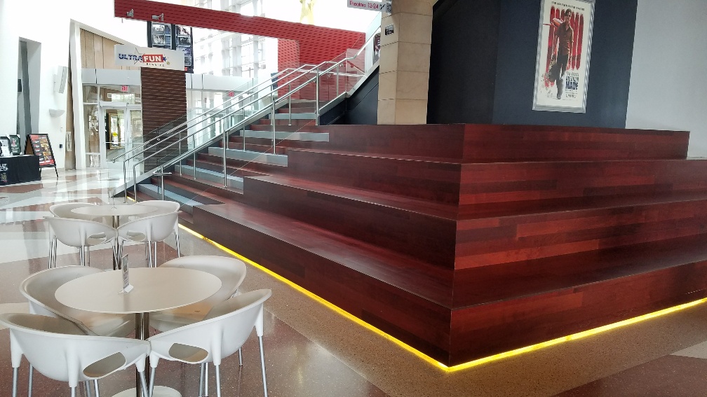 Hardwood Flooring in the Ak-chin Casino Entertainment Center