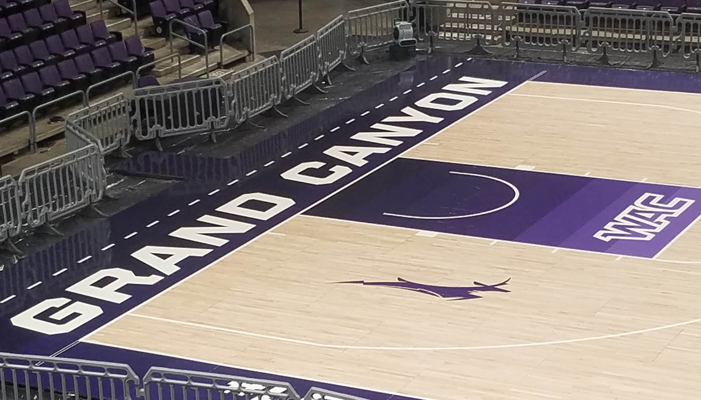 Grand Canyon University Basketball Flooring Project