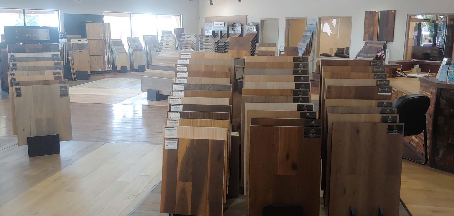 AZ Wood Gilbert, AZ Showroom Hardwood Samples