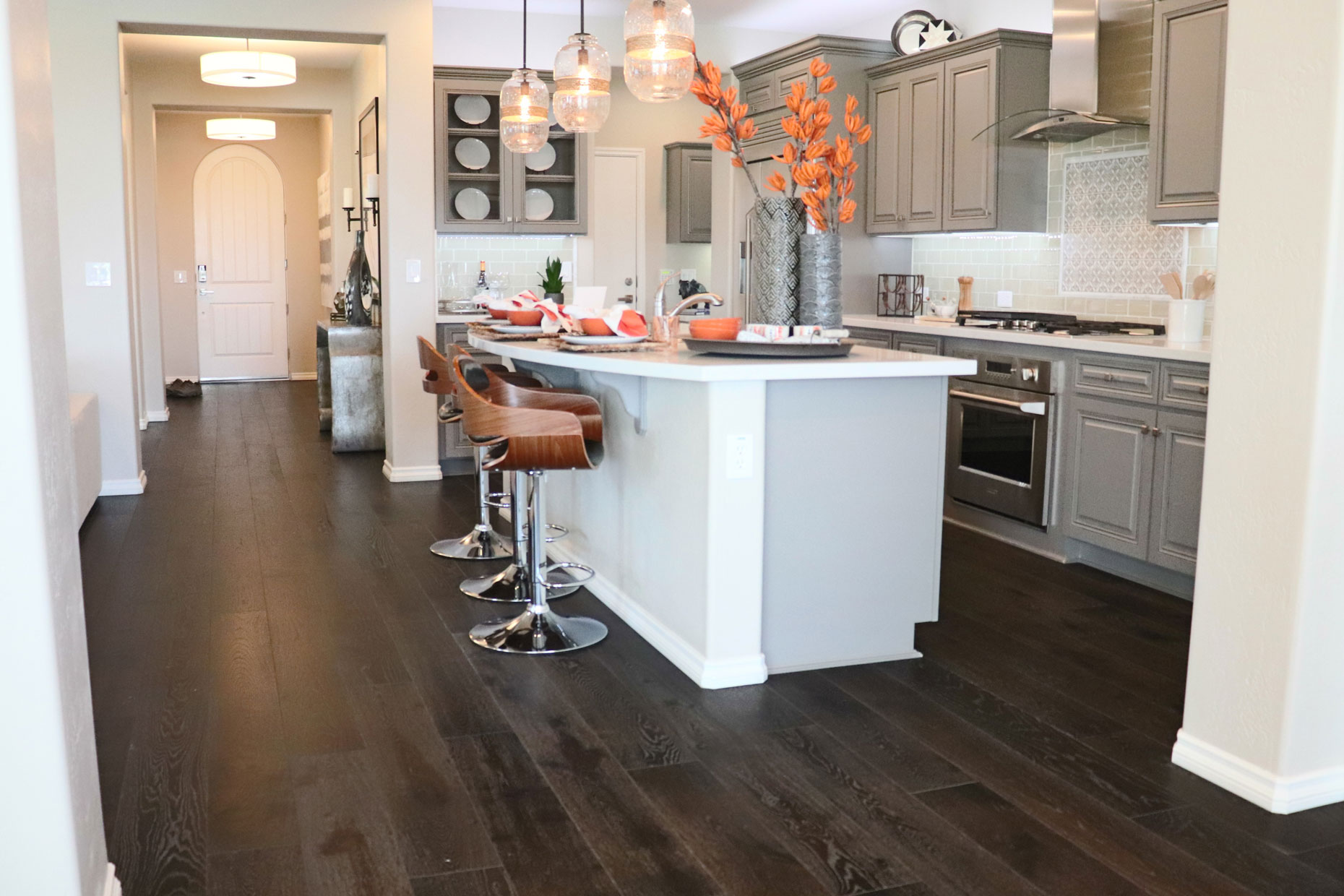 Residentail hardwood flooring