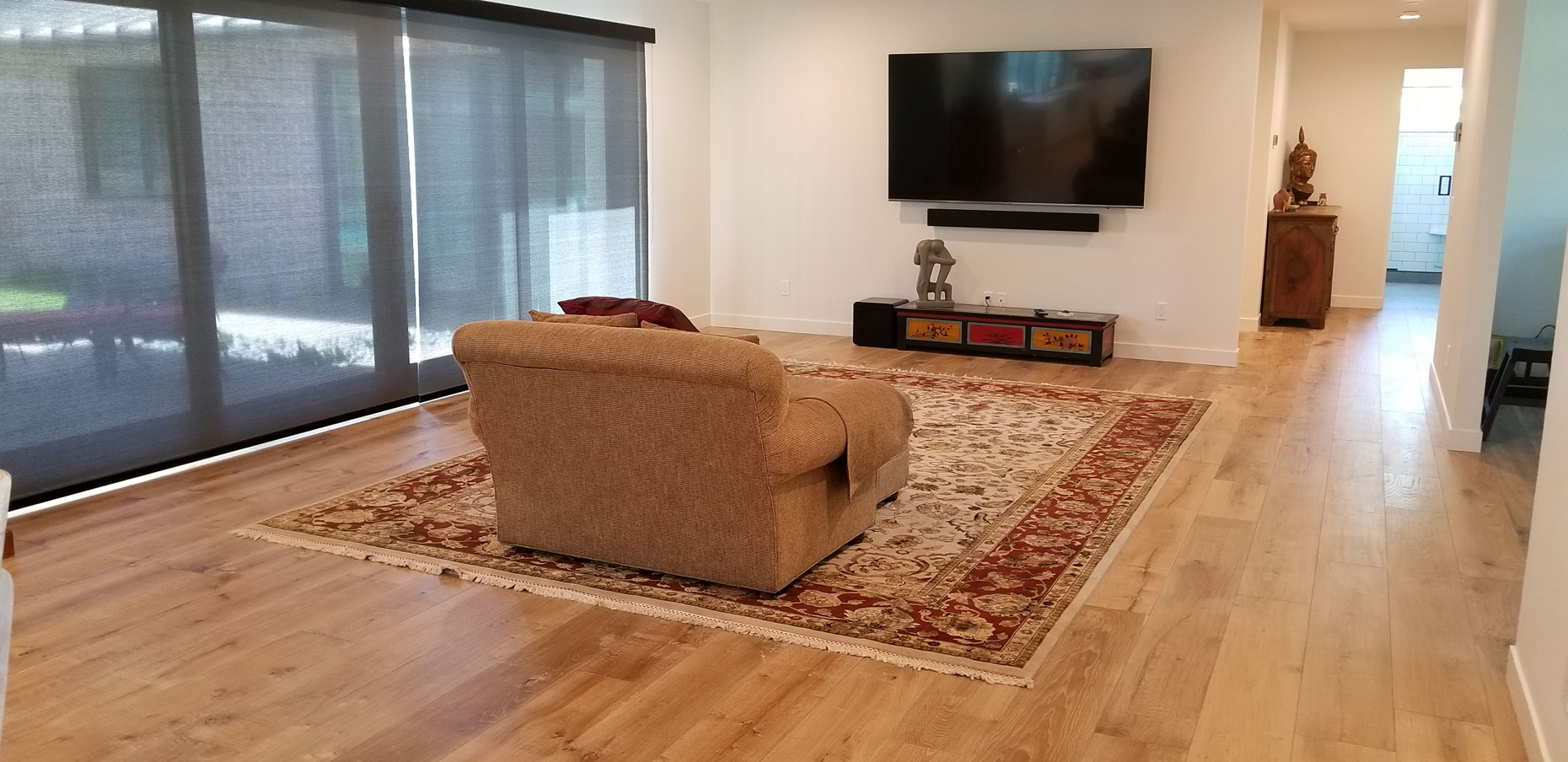 Residential wood flooring