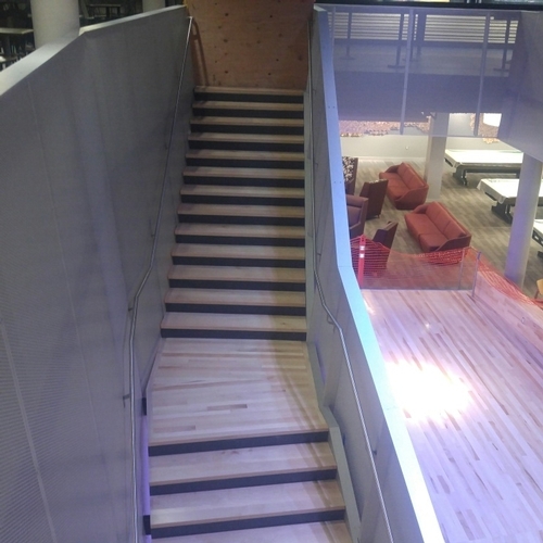 MSU stair case