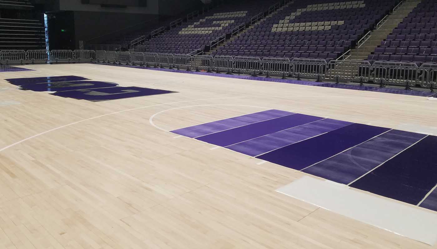 9 Shades of Purple on the Court