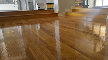 Early 2000 wood floor finish