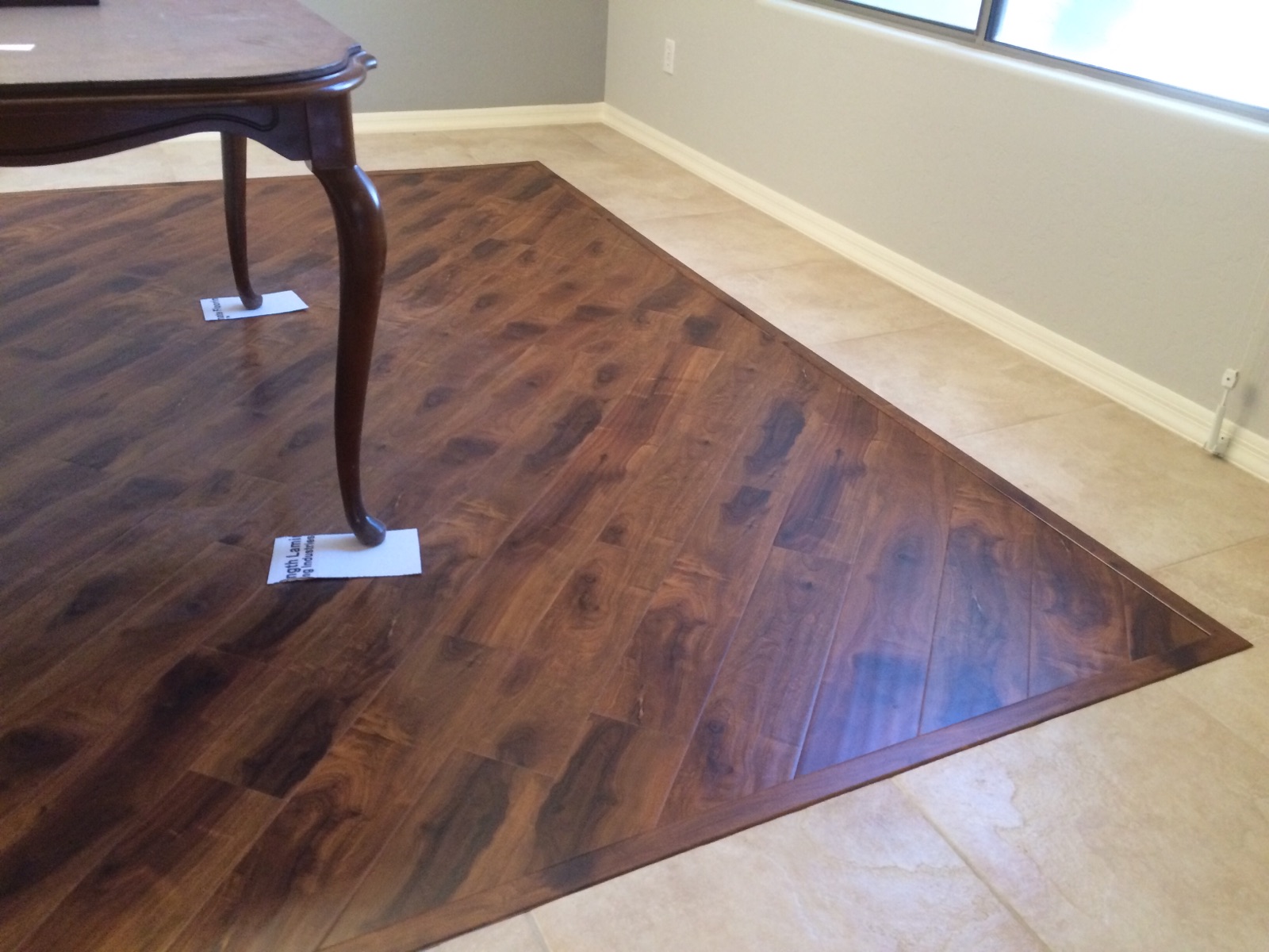 Complete laminate install