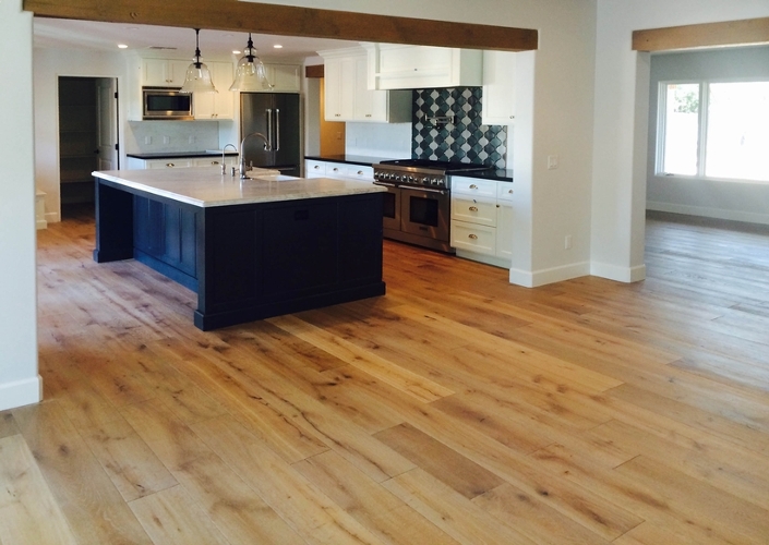Hardwood Flooring in Kitchen 